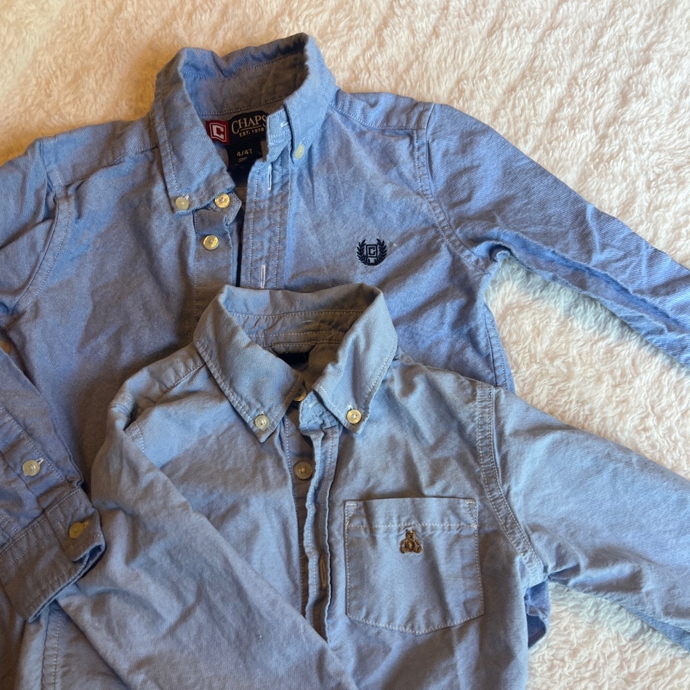 Boys button up